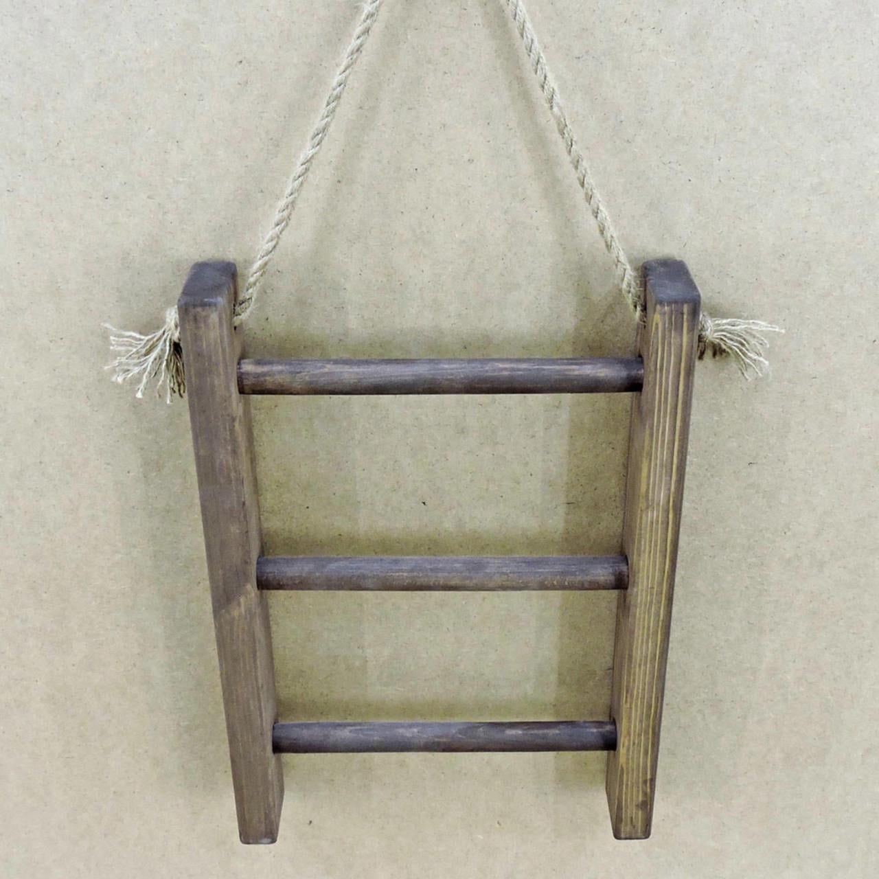 Полка для ванной из дерева Мангейм Сепия (ВНП/002708)