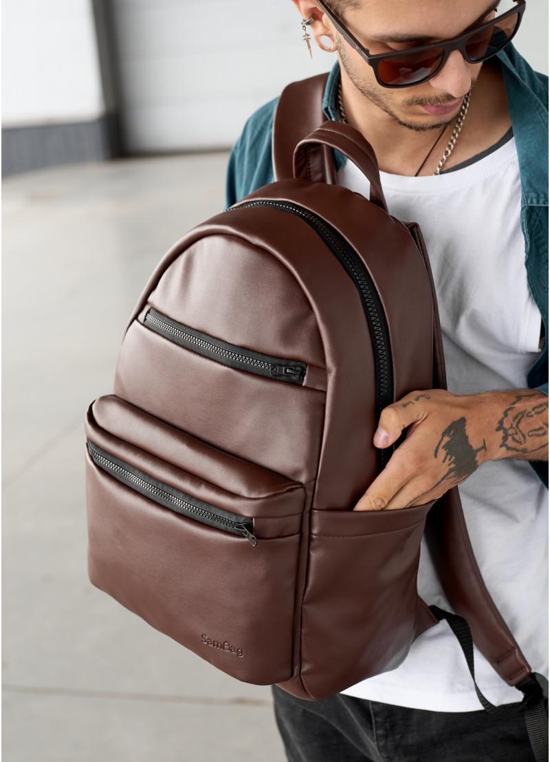 Рюкзак чоловічий Sambag Zard LKT Шоколадний (24300707) - фото 4 Рюкзак чоловічий Sambag Zard LKT Шоколадний (24300707) - фото 4
