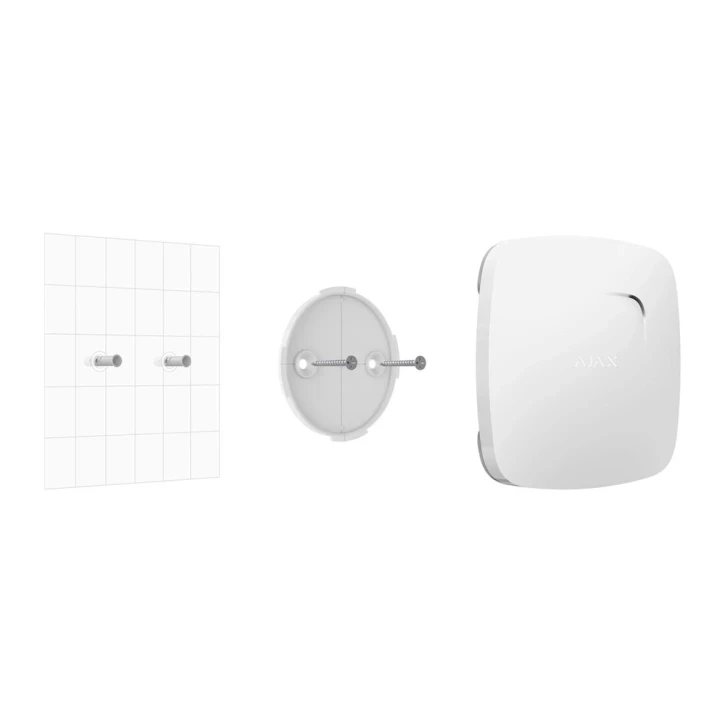 Панель кріпильна Ajax SmartBracket для FireProtect Black (2890076483) Панель кріпильна Ajax SmartBracket для FireProtect Black (2890076483)