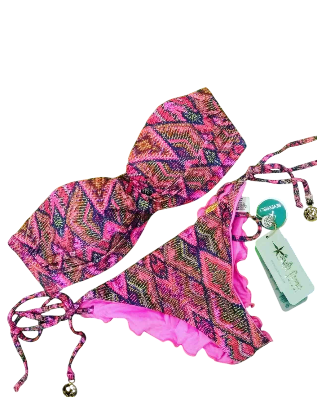 Купальный топ Luli Fama S Розовый (635083)