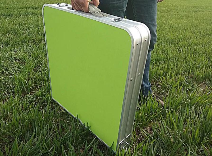 Стол для пикника раскладной Folding Table и 4 стула Зеленый - фото 3