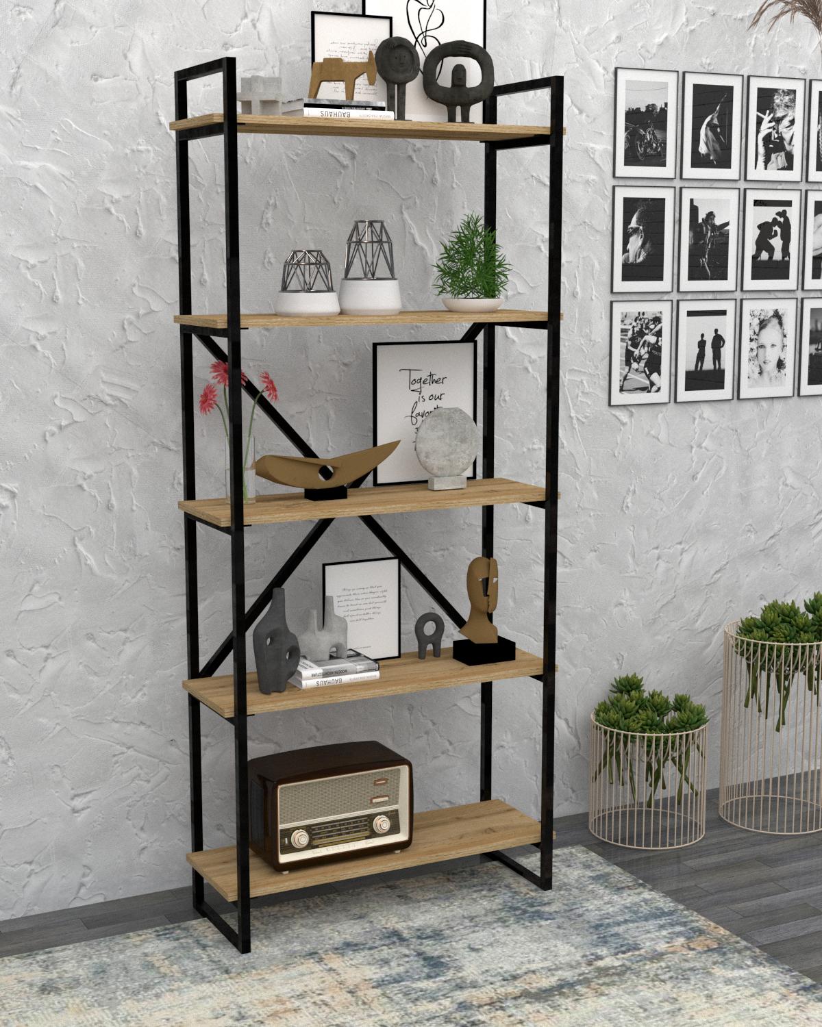 Стелаж EcoLoft Лінея DSP-1391-1 в стилі лофт (32195939) Стелаж EcoLoft Лінея DSP-1391-1 в стилі лофт (32195939)