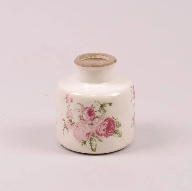 Ваза керамическая Flora Розы (37671)