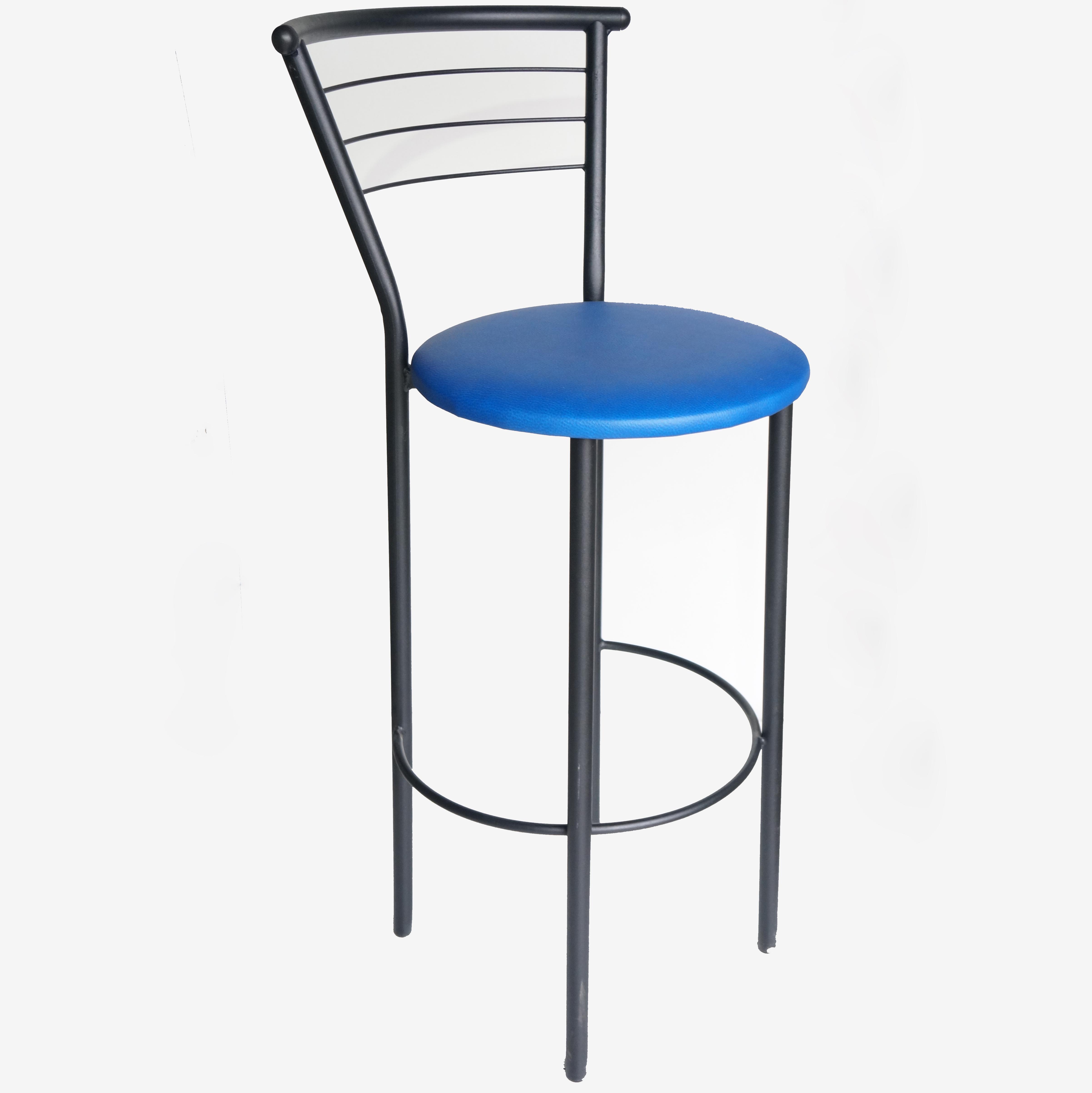 Барный стул Марко Хокер кожзаменитель Синий (24641-11)