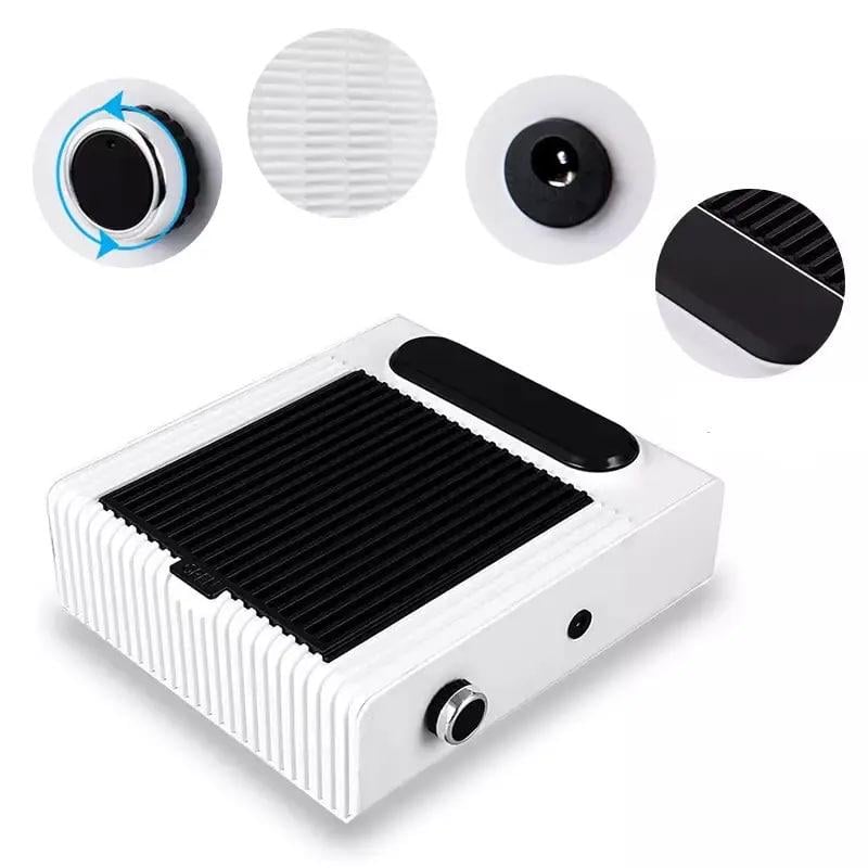 Стартовый набор для маникюра и педикюра с фрезером/вытяжкой/лампой/гель-лаками и расходниками (NEM-23) - фото 2 Стартовый набор для маникюра и педикюра с фрезером/вытяжкой/лампой/гель-лаками и расходниками (NEM-23) - фото 2