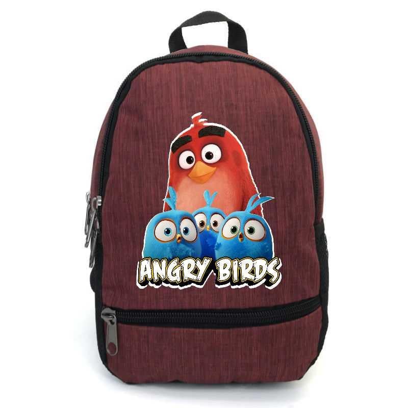 Школьный рюкзак подростковый Cappuccino Toys с принтом Angry Birds ANG-0013 12,5 л Красный (2064157345)