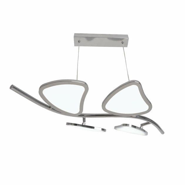 LED-люстра подвесная Sirius с плафонами-лепестками 3000/6500К IP20 2901-4P 64W Белый (28686153)