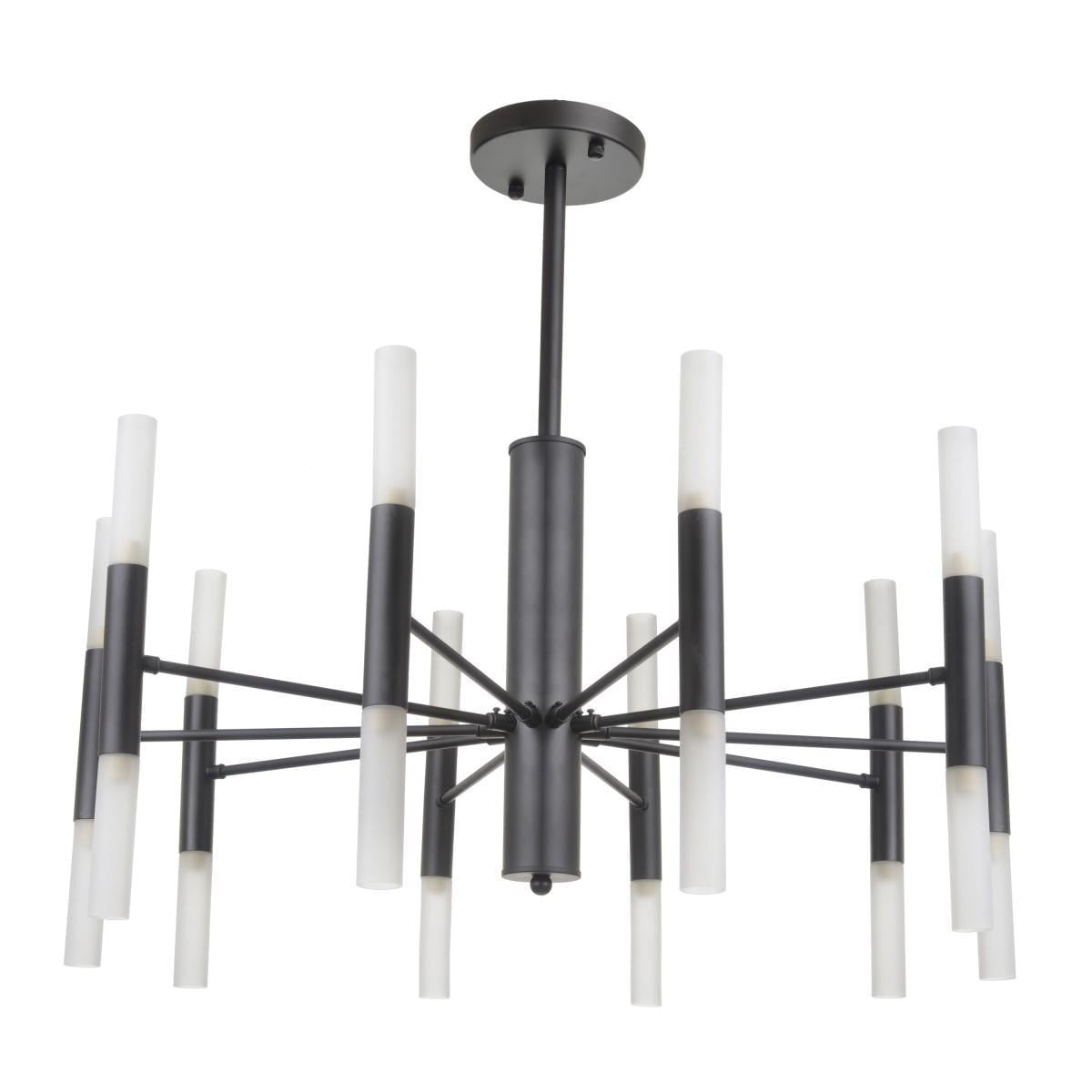 Люстра лофт галогенная Brille BL-915S/20 G9 BK для спальни