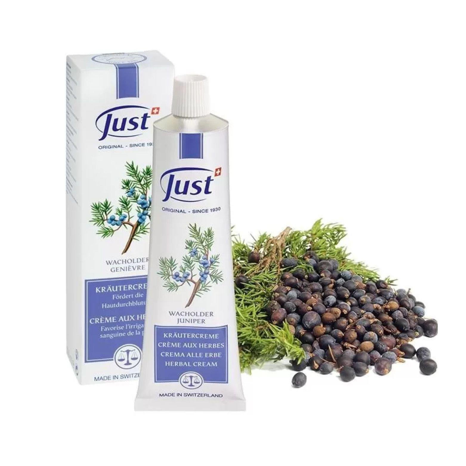 Фито-крем JUNIPER JUST разогревающий c можжевельником с антисептическим действием 60 мл