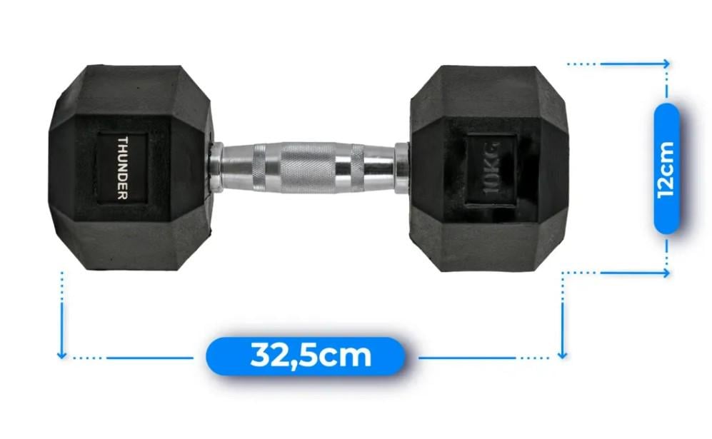 Гантель шестигранный Thunder 10 кг (HEXAGONAL-DUMBBELLS-10KG) - фото 5 Гантель шестигранный Thunder 10 кг (HEXAGONAL-DUMBBELLS-10KG) - фото 5