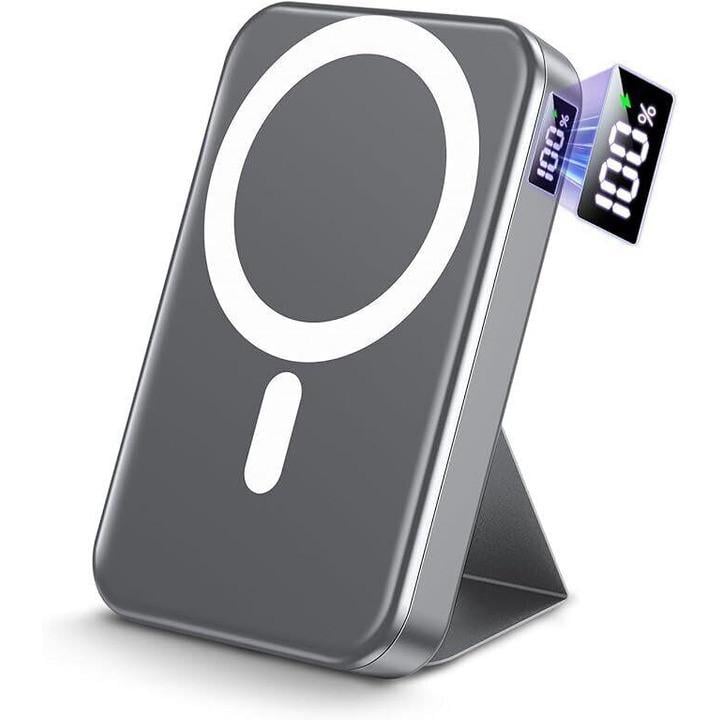 Повербанк бездротовий W15 магнітний зовнішній акумулятор 12000 мАг - фото 3 Повербанк бездротовий W15 магнітний зовнішній акумулятор 12000 мАг - фото 3