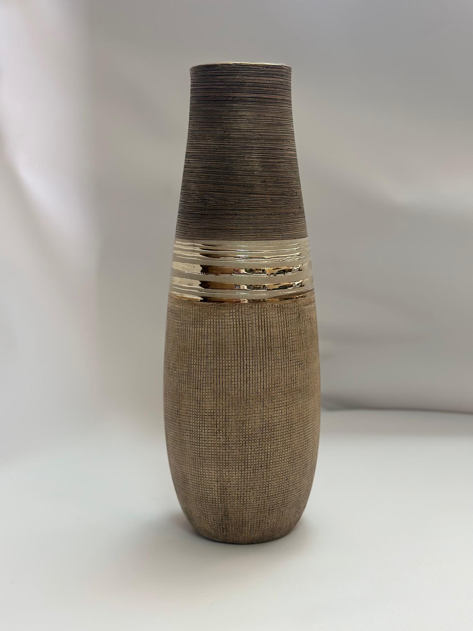 Ваза керамическая Gilde Creole 36x12,5 см (24707857)