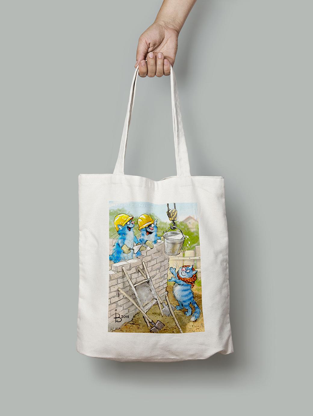 Эко-сумка шопер Строительство