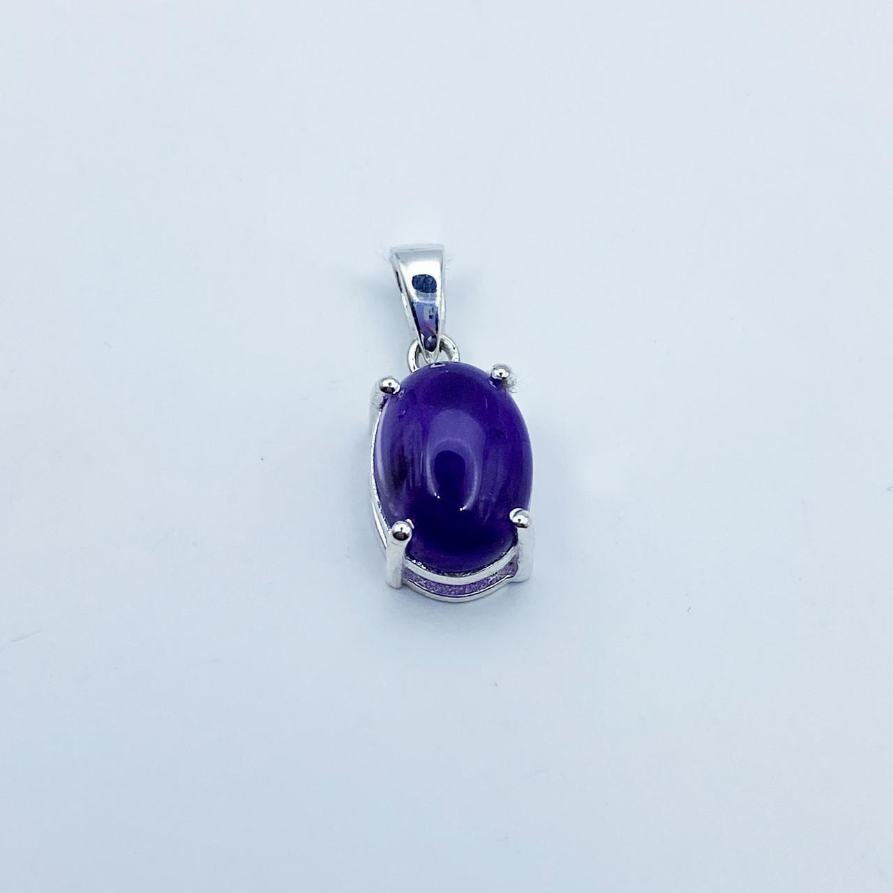 Серебряный кулон с аметистом 2,02 г (2363221638)