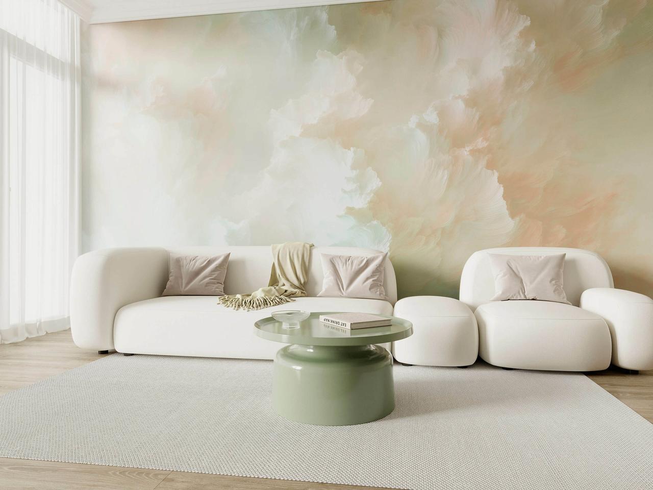 Фотообои флизелиновые Stylex Абстракция разные цвета ST0003k2b 350х270 см