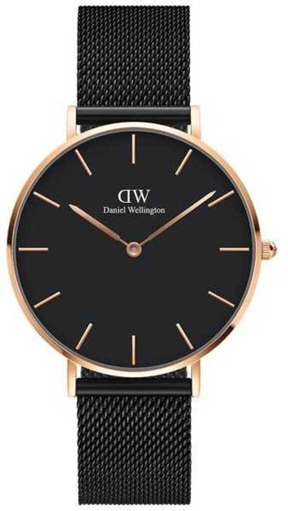 Часы кварцевые Daniel Wellington DW00100307 Petite 36 Ashfield RG Black
