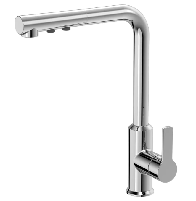 Смеситель для кухни вытяжной Devit Snape 100844 с выдвижным изливом (516399)