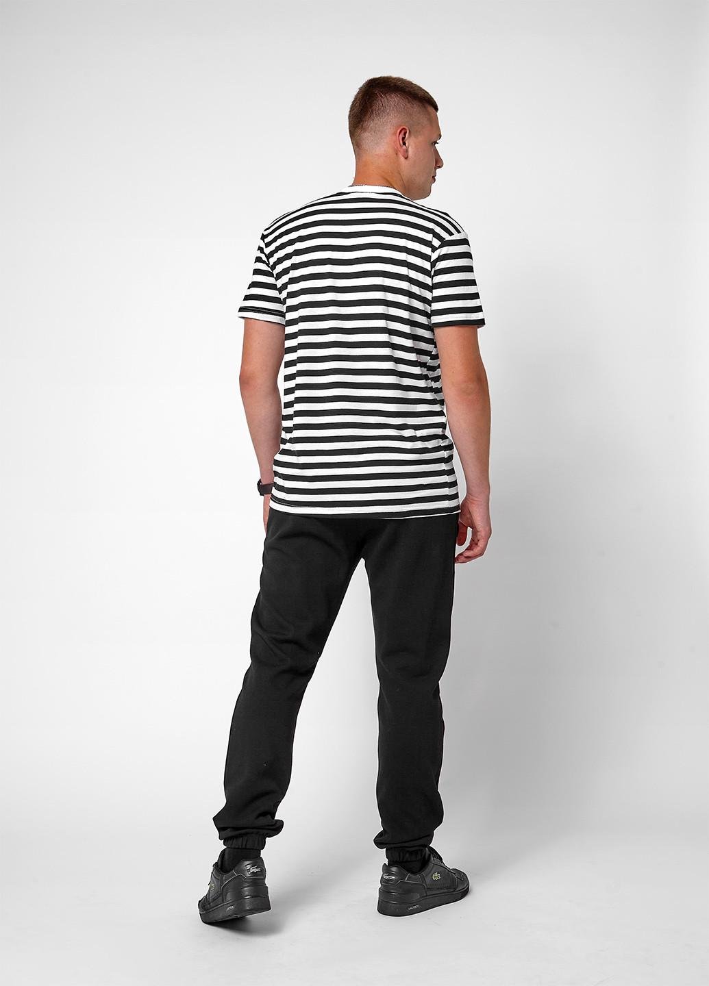 Футболка UT L Черно-белый (FM01 черно-белая L) - фото 3