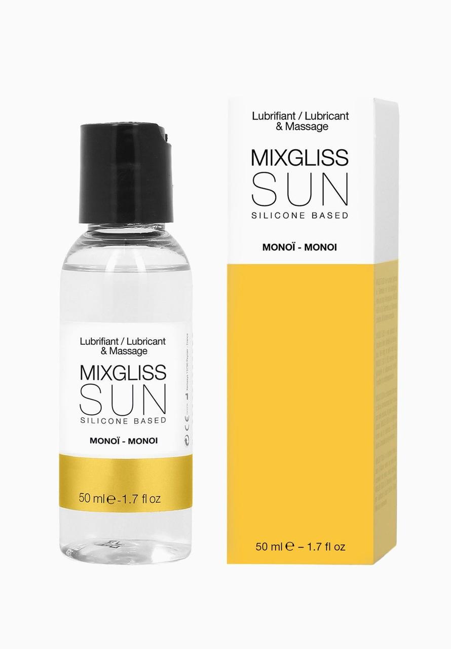 Лубрикант на силиконовой основе MixGliss SUN MONOI с ароматом масла Манои 50 мл (2179285826)