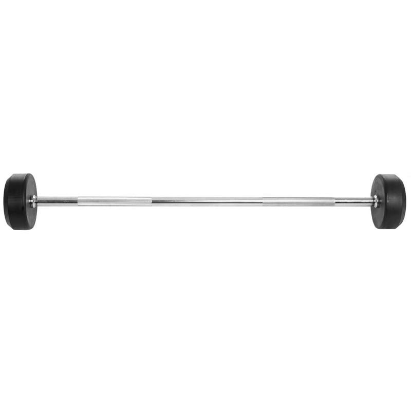 Штанга фиксированная обрезиненная Zelart Rubber Coated Barbell TA-2685-15 95 см 15 кг (DR002521) - фото 2