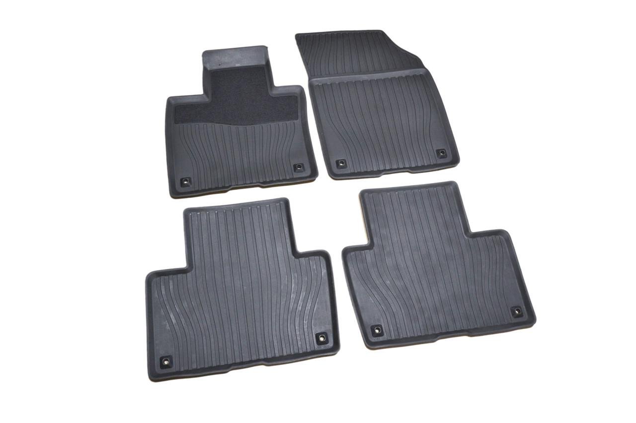 Коврики автомобильные в салон Volvo для Volvo XC90 2015- резина Черный (32261235)