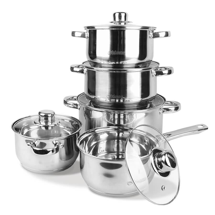 Набор кастрюль Maestro MR-2020 10 шт. (60532)