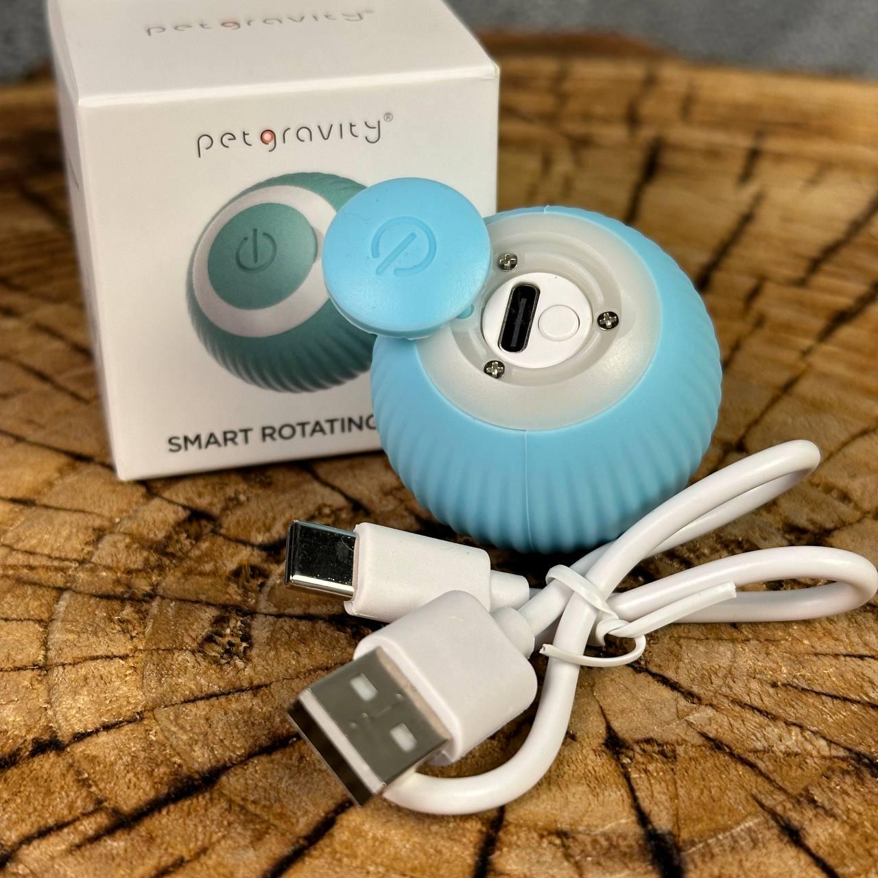 Мячик для кота Smart Petgravity с Usb зарядкой умный - фото 2 Мячик для кота Smart Petgravity с Usb зарядкой умный - фото 2