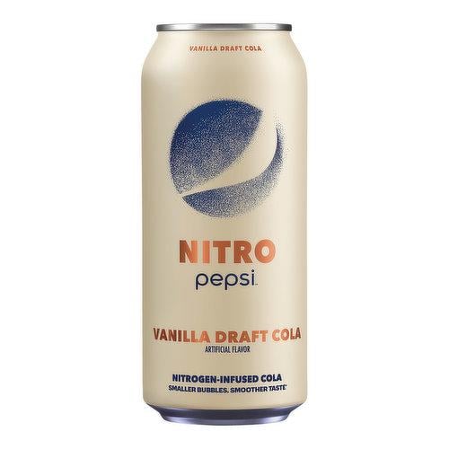 Безалкогольный напиток Nitro Pepsi Vanilla Draft Cola 400 мл (54654262)