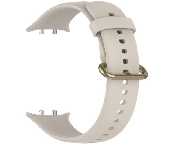 Ремешок Silicone для смарт-часов Honor Watch 5 Кремовый