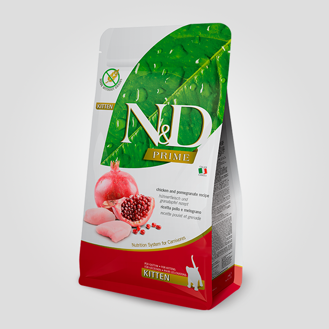 Корм сухой беззерновой Farmina N&D Prime Kitten для котят с курицей и гранатом 5 кг (20503959)