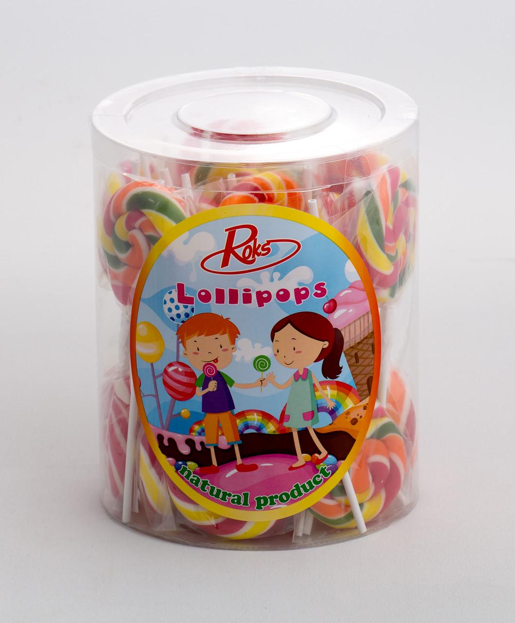 Льодяники на паличці ROKS Равлик 35 г 32 шт. 1,1 кг (920) Льодяники на паличці ROKS Равлик 35 г 32 шт. 1,1 кг (920)