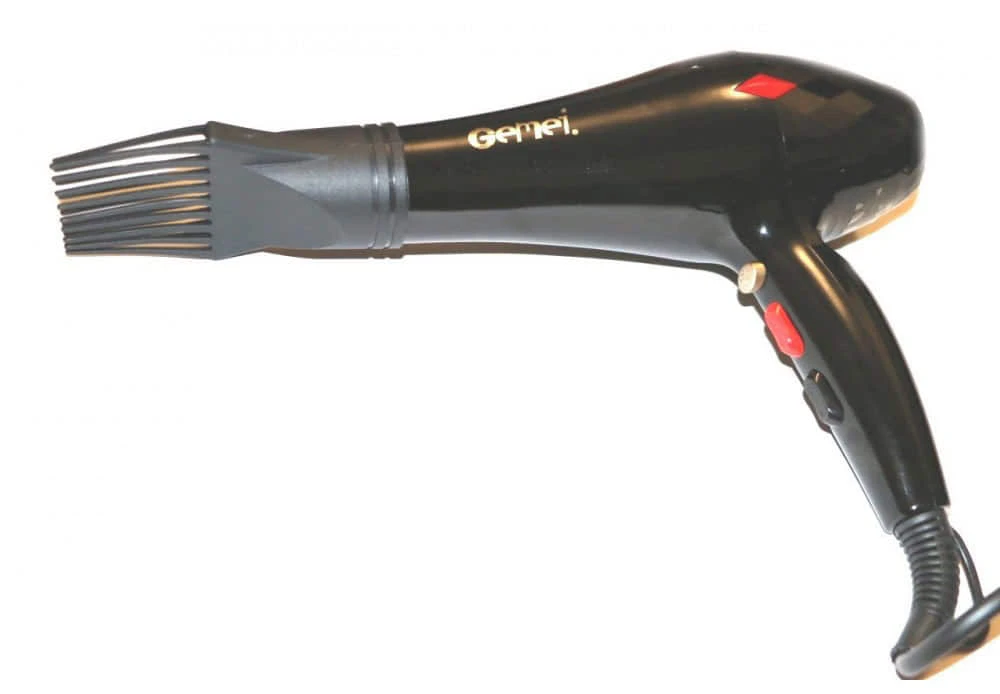 Фен для волос Gemei GM-1767 3000 Вт 2 насадки (223639) Фен для волос Gemei GM-1767 3000 Вт 2 насадки (223639)
