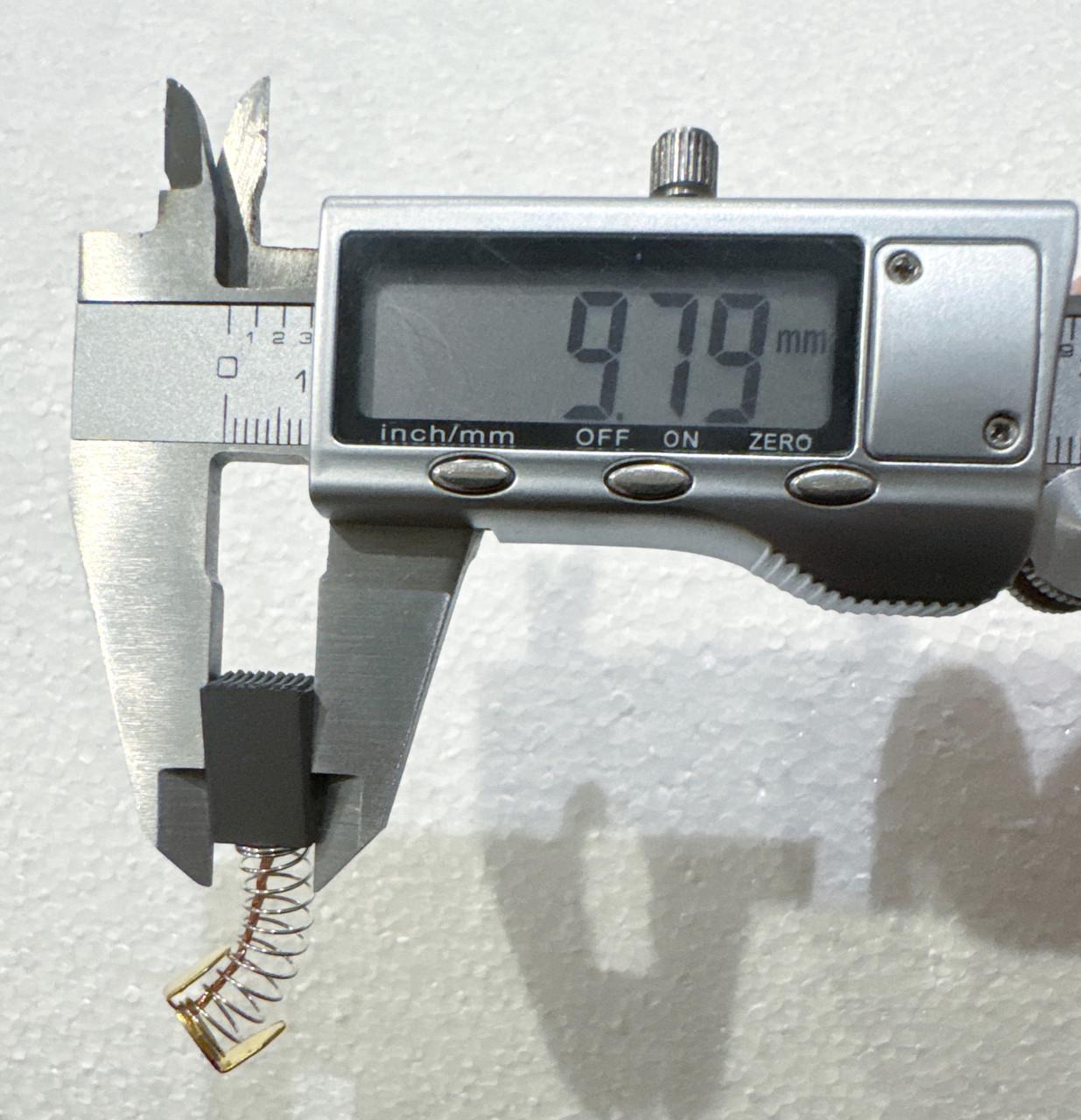 Щетки угольные А071 для болгарки DWT 150/180 пружина ус 6х10х16 мм (2028795763) - фото 2