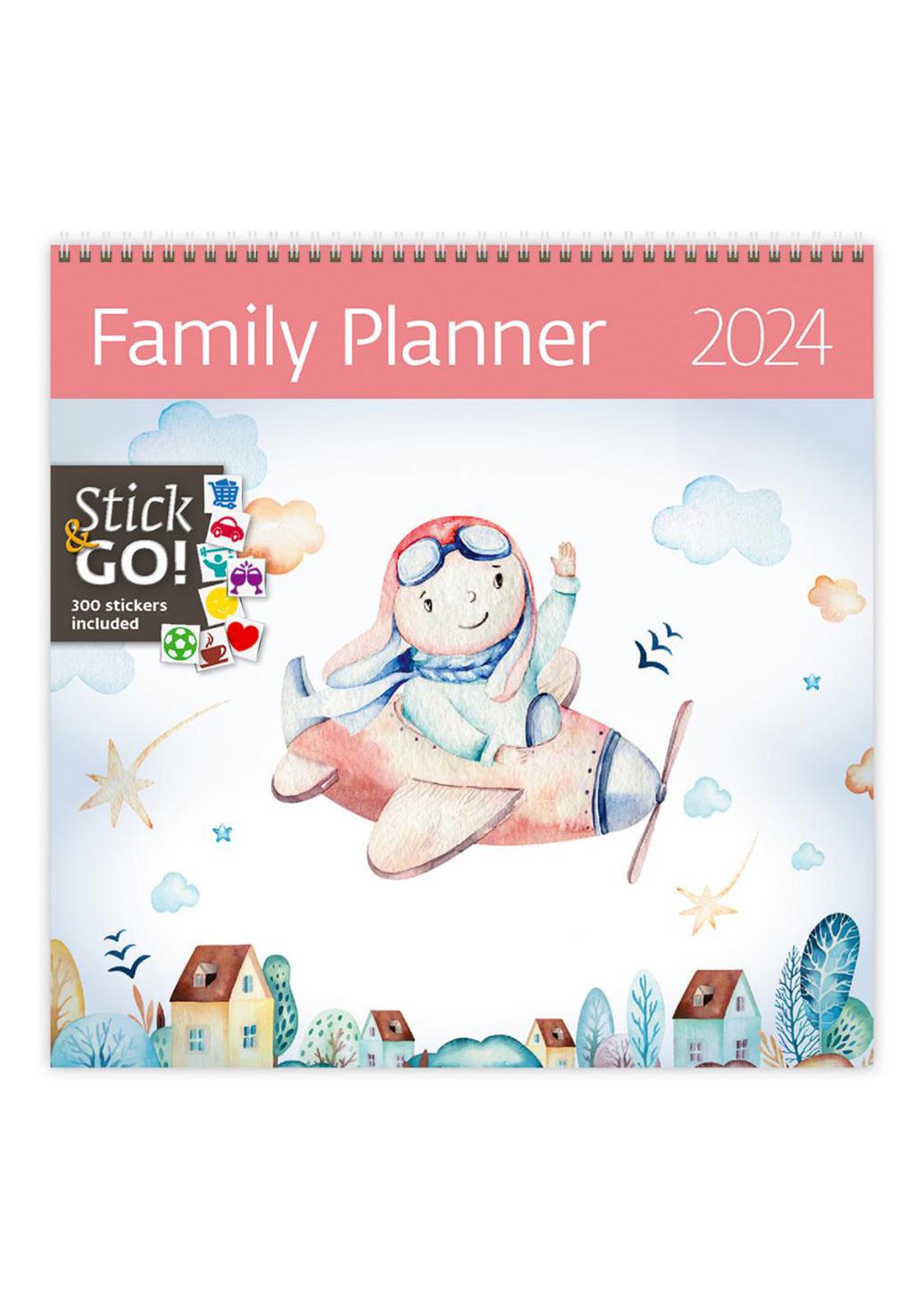 Календарь HELMA 2024 Family Planner 30x30 см (LP200-24)