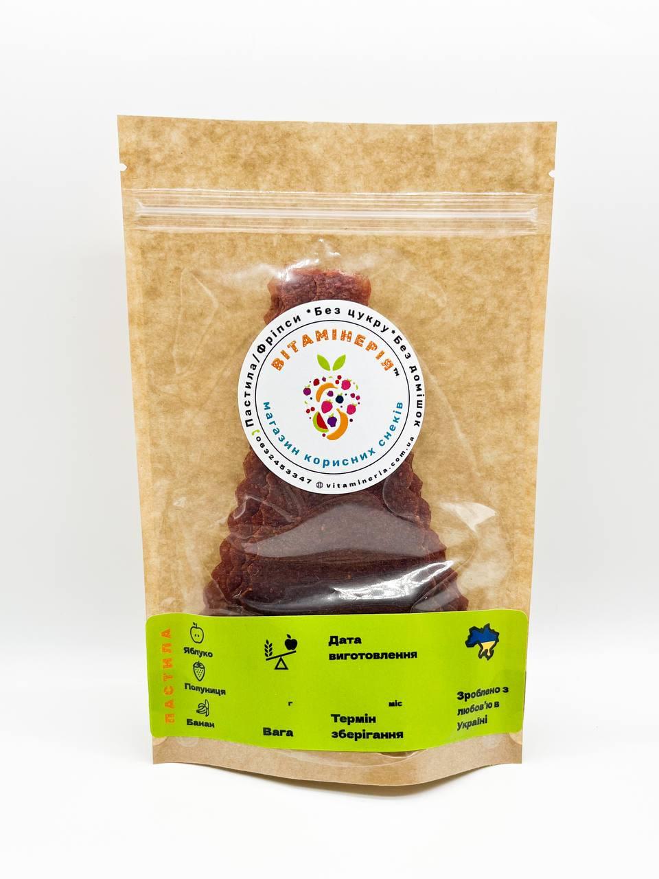 Пастила Вітамінерія клубнично-бананово-яблочная 150 г (31940274)