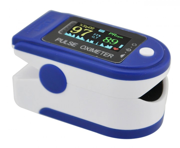 Пульсоксиметр на палець Pulse Oximeter LK88 для вимірювання насичення крові киснем - фото 3