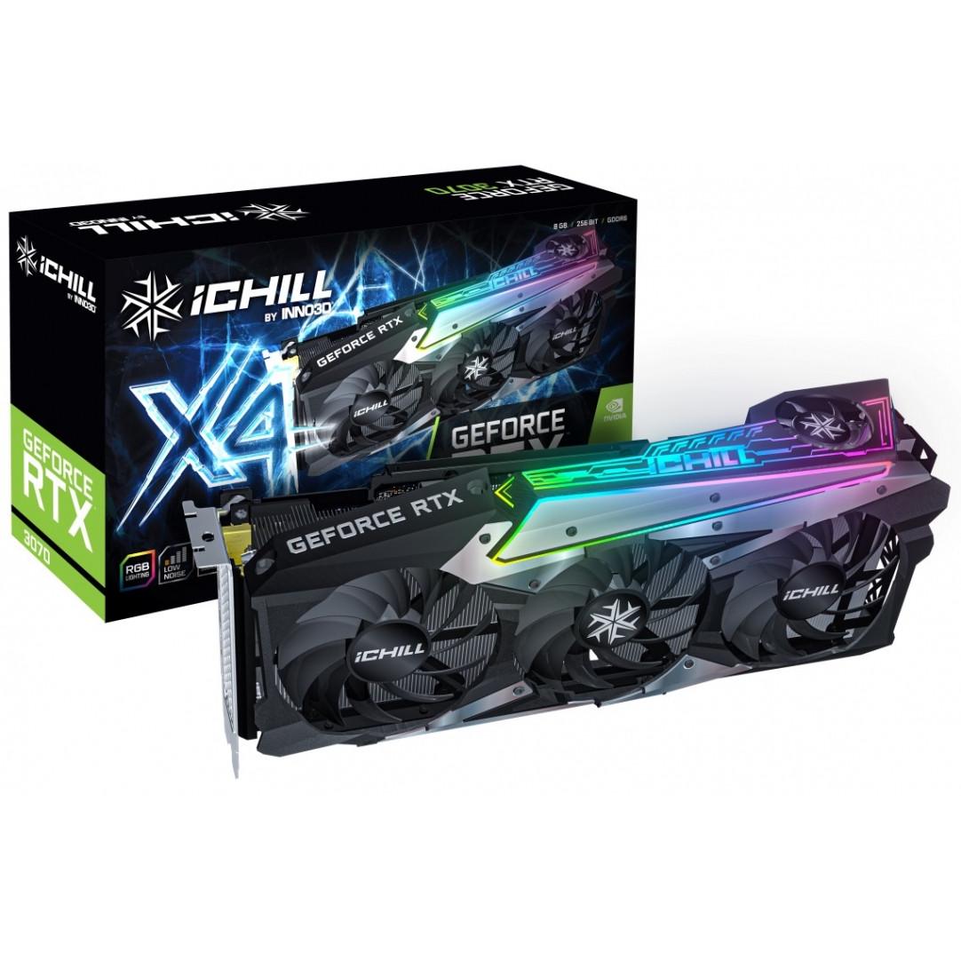 Відеокарта Inno3D GEFORCE RTX 3070 ICHILL X3 (C30703-08D6X-1710VA38)