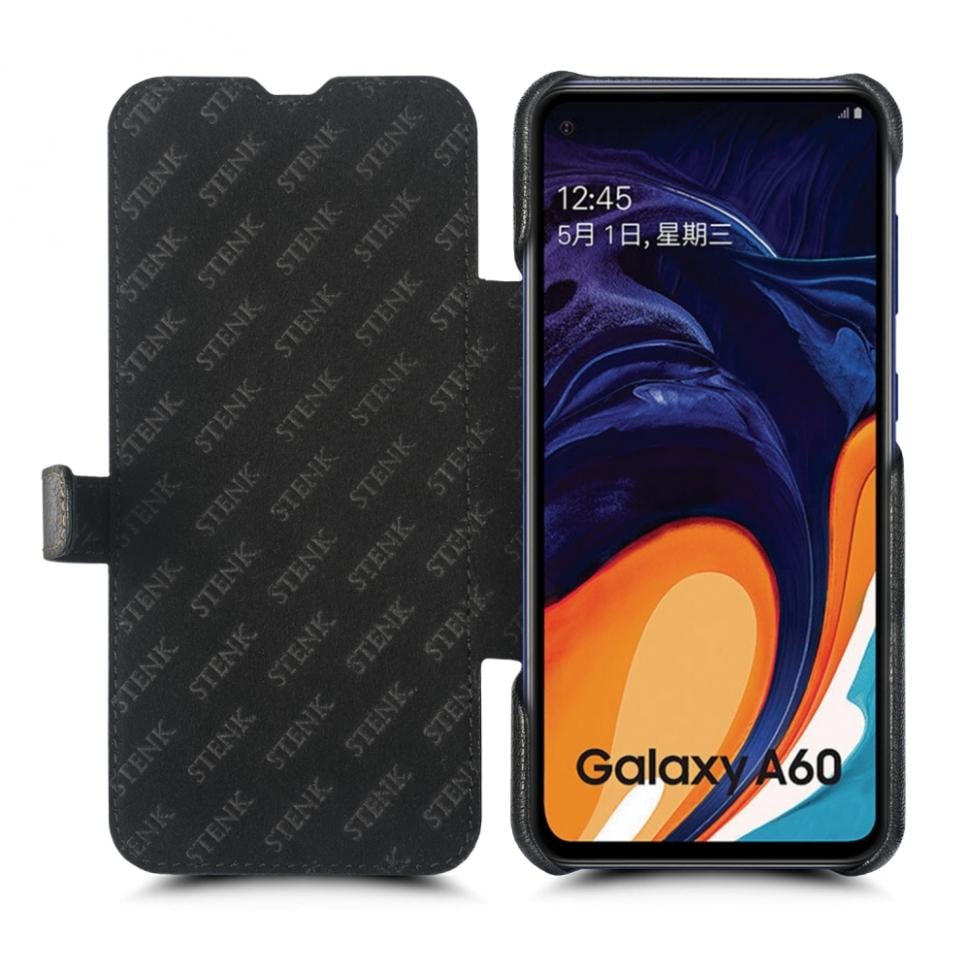 Чехол книжка Stenk Premium для Samsung Galaxy A60 Черный (68564)
