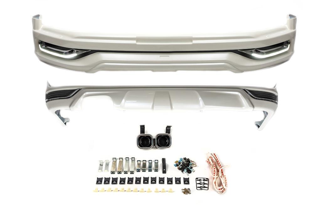 Комплект обвесов 2016 г. - Modelista V2-LED для Toyota Land Cruiser 200 Белый