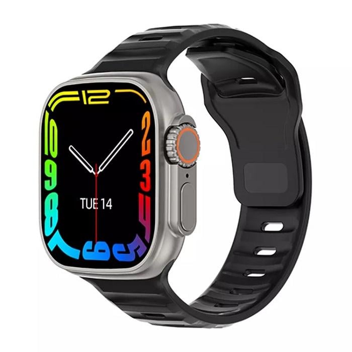 Смарт-годинник чоловічий NO.1 DT8 Ultra з підтримкою дзвінків 49 мм Чорний