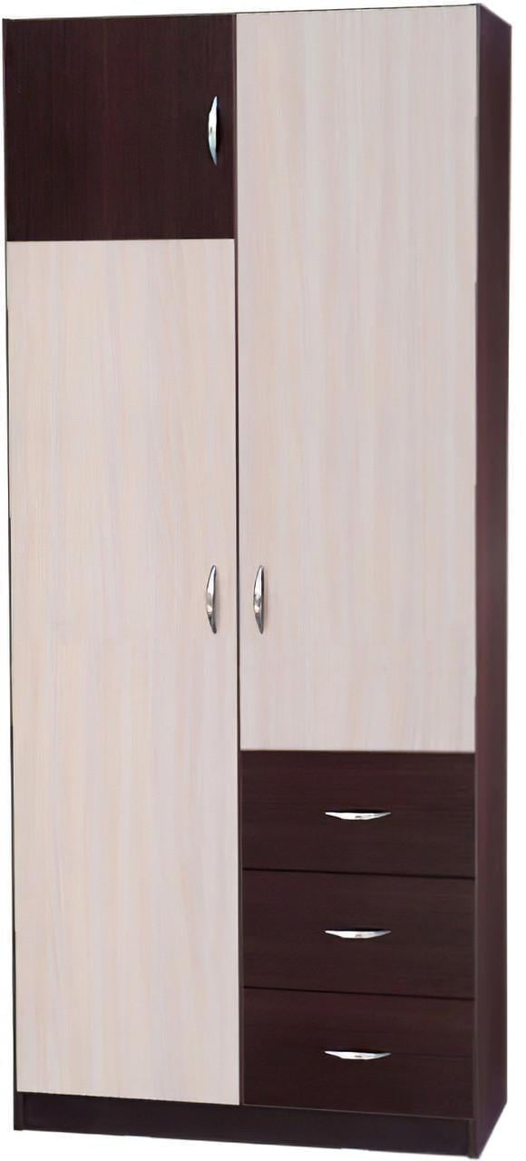 Шкаф для документов МАКСИ-МЕбель тип N 700х2000х450 Венге магия/Дуб молочный(8785)
