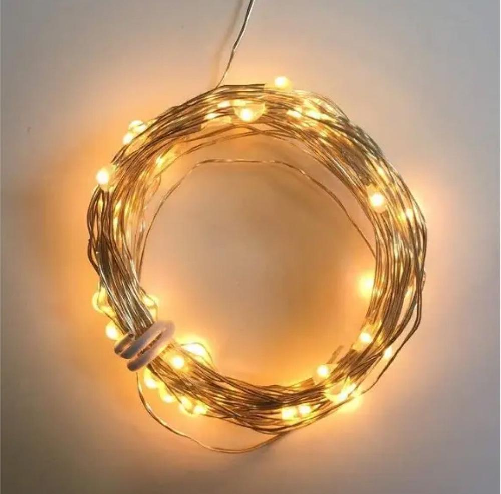 Гирлянда светодиодная Роса на батарейках 3 м статический режим 30 LED IP44 Теплый белый - фото 10 Гирлянда светодиодная Роса на батарейках 3 м статический режим 30 LED IP44 Теплый белый - фото 10