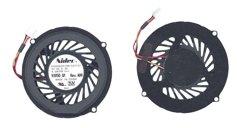 Кулер для ноутбука Dell Studio 1440 5V 0.3A 3-pin Nidec