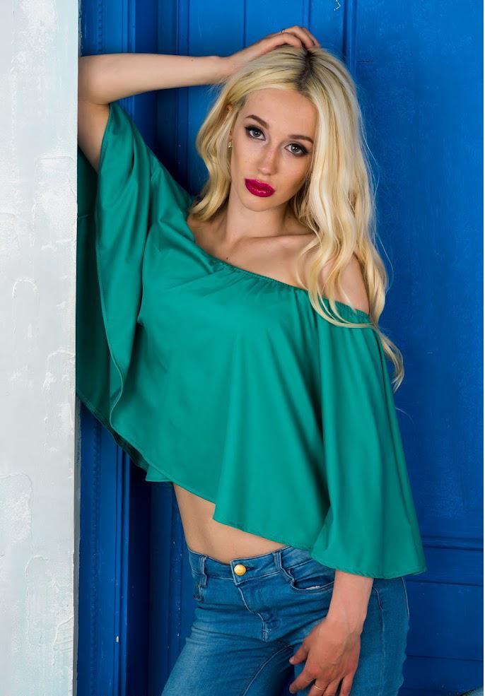 Блузка женская Podium Rene 21289-MINT XS Ментоловый
