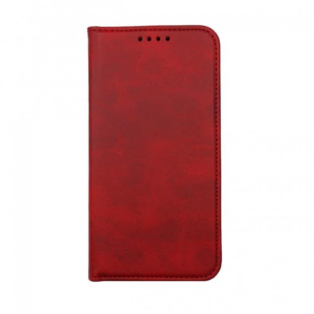 Чехол-книжка Premium Samsung S22 Dark Red