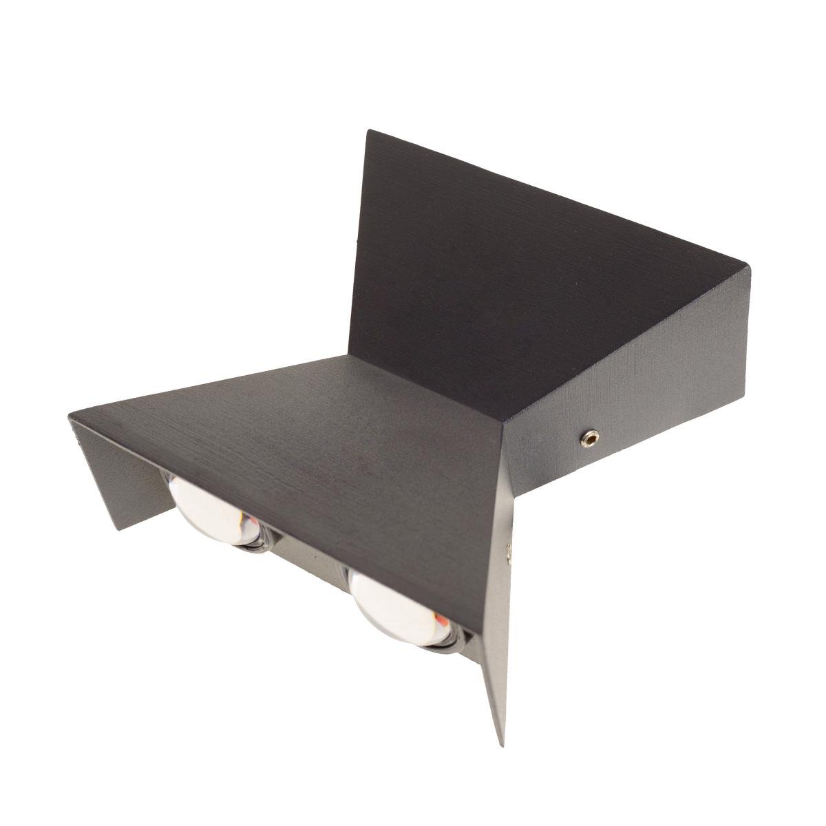 Підсвічування Brille AL-603/4х2 W N W Led IP54 BK