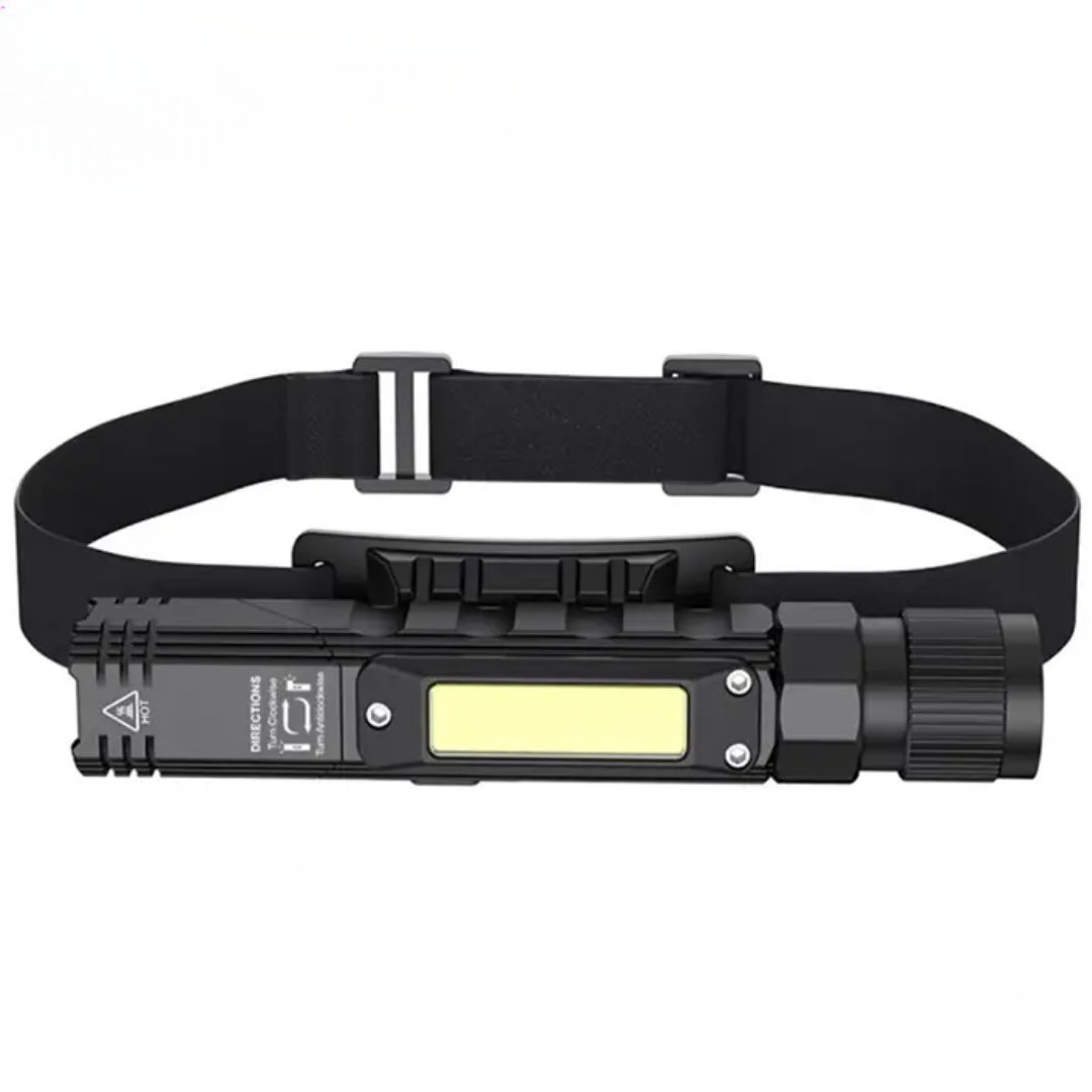 Ліхтар ручний-налобний 2в1 SuperFire G19 з поворотним механізмом (2833256309)