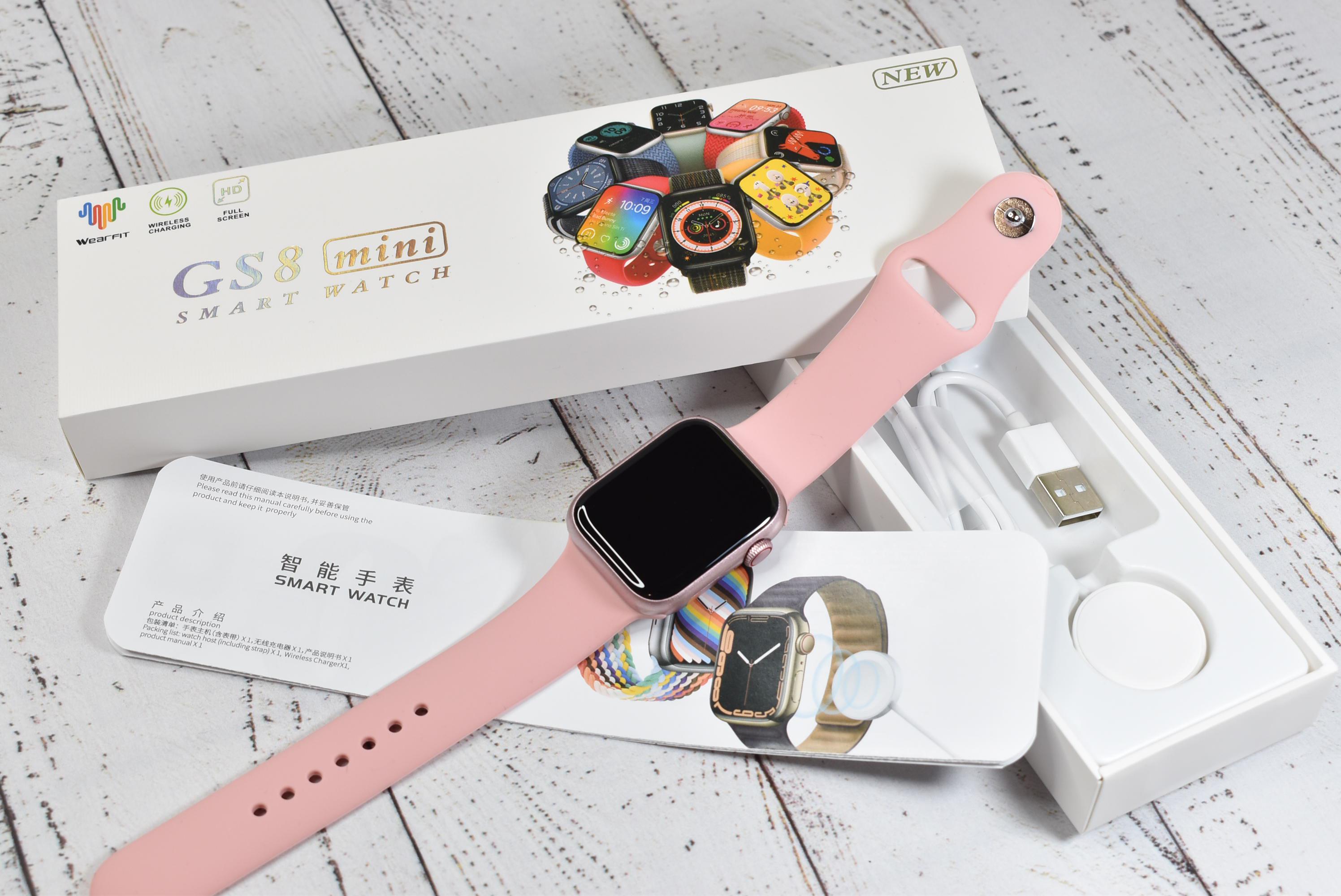 Смарт-годинник Smart Watch GS8 Mini Pink - фото 8