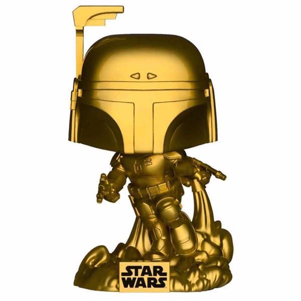 Фігурка Funko Pop Star Wars Jango Fett Gold Metallic 10 см