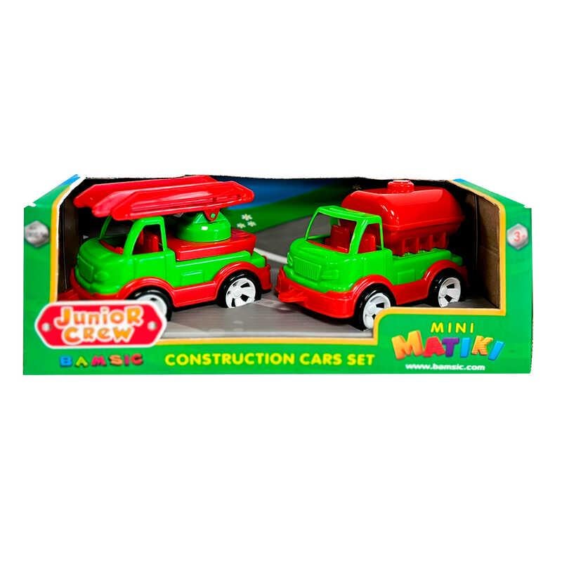 Набор Bamsic 002/16 Mini Matiki пожарный/водовоз (130956) Набор Bamsic 002/16 Mini Matiki пожарный/водовоз (130956)